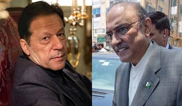 قتل جي سازش جو الزام، زرداري جو عمران کي قانوني نوٽيس