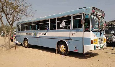 ٽارگيٽ ڪلنگ، ،سنڌ يونيورسٽي جي بس تي فائرنگ، ڊرائيور قتل