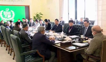 چائنا نيشنل نيوڪليئر ڪارپوريشن وفد جي  وزيراعظم سان ملاقات