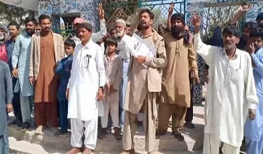 ملازم نوڪري تان فارغ،رهيل پگهارون نه مليون،احتجاج