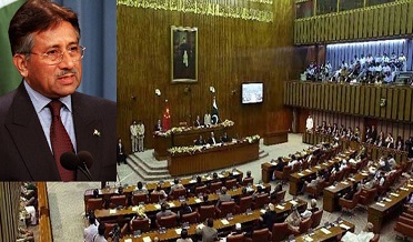 سينيٽ ۾ پرويز مشرف جي ايثال ثواب لاءِ دعا گهرڻ تان جهيڙو