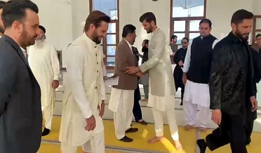 شاهين جو شاهد آفريدي جي ڌيءَ انشا سان نڪاح ٿي ويو