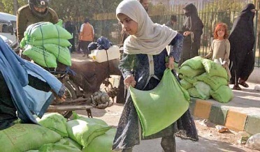 29 مارچ کان في خاندان 20 ڪلو مفت اٽو هڪ وقت تي ڏيڻ جي منظوري