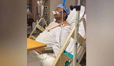 سيد زين شاهه جي طبيعت ناساز، آءِ سي يو منتقل