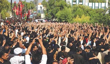 يوم علي، ملڪ جي مختلف شهرن ۾ جلوس، مجلسون، سيڪيورٽي سخت