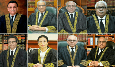 چيف جسٽس سميت 8 ججن خلاف ريفرنس داخل