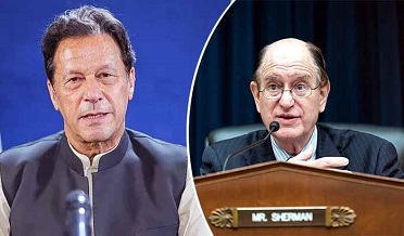 آمريڪي ڪانگريس ميمبر بريڊ شرمين جو عمران خان سان رابطو