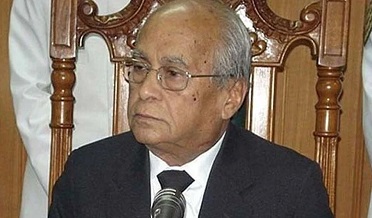 شرعي عدالت جو اڳوڻو چيف جسٽس حاذق الخيري مٽيءَ ماءُ حوالي