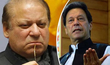 نواز شريف جي تقريرن جي نشريات تي پابندي، عمران جو ڌر ٿيڻ جي درخواست