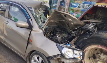 نوري آباد حادثو، عورت فوت، ٻارڙن سميت 5 ڄڻا زخمي