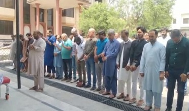 سينئر ڪيمرا مين فوت، جنازي بعد مڙهه سنڌ روانو