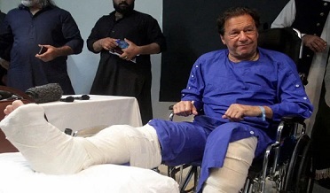 عمران جي پيرن ۽ ٽنگن ۾ سوڄ، ڊاڪٽرن پاران آرام جو مشورو
