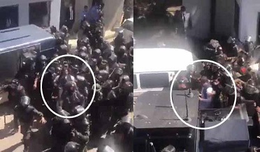 جڊيشل ڪمپليڪس مان رينجرز اهلڪارن هٿان عمران خان گرفتار