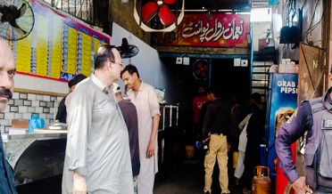 بلديا ٽائون ۾ سنڌ فوڊ اٿارٽي جي ٽيم ڪارروائي
