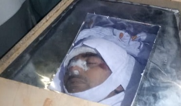 ڪراچي ۾ شهيد ٿيل اهلڪار جي تدفين