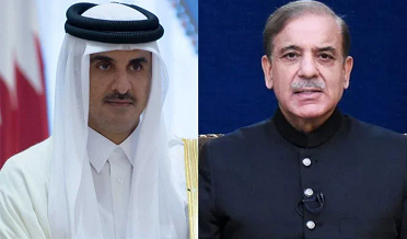 وزيراعظم جو قطر جي امير سان ٽيليفون تي رابطو، عيد مبارڪ