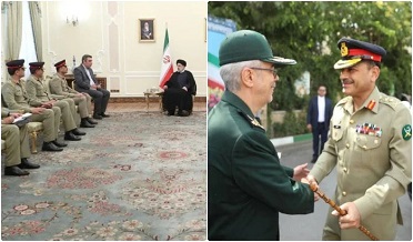 آرمي چيف جو ايراني دورو مڪمل،قيادت سان ملاقات،دهشتگردي خطرو قرار