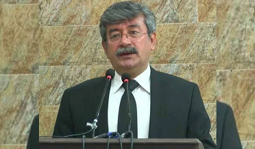 جسٽس شاهد جميل خان جي استعيفيٰ منظور