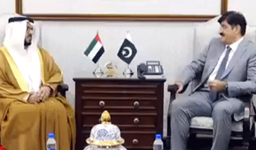 وڏي وزير سان اماراتي قونصل جنرل ۽ ورلڊ بينڪ جي وفد جي ملاقات