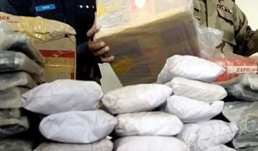 پشين، ايمبولينس مان 600 ڪلو چرس هٿ