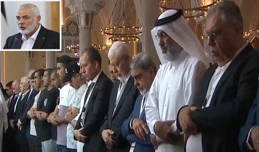 دوحا ۾ اسماعيل هنيه جي جنازي نماز ادا ،اعليٰ شخصيتن جي شرڪت