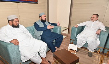 شرجيل سان آزاد ڪشمير جي وزير جي ملاقات، تعاون تي اتفاق