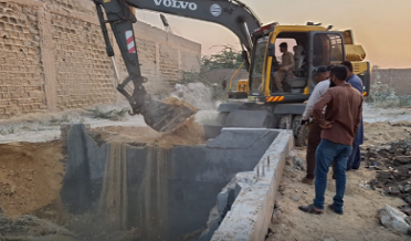 پاڻي چورن خلاف ڪاروائي، 11 هائيڊرينٽس مسمار