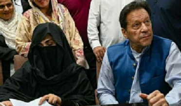 Imran Khan and Bushra Bibi