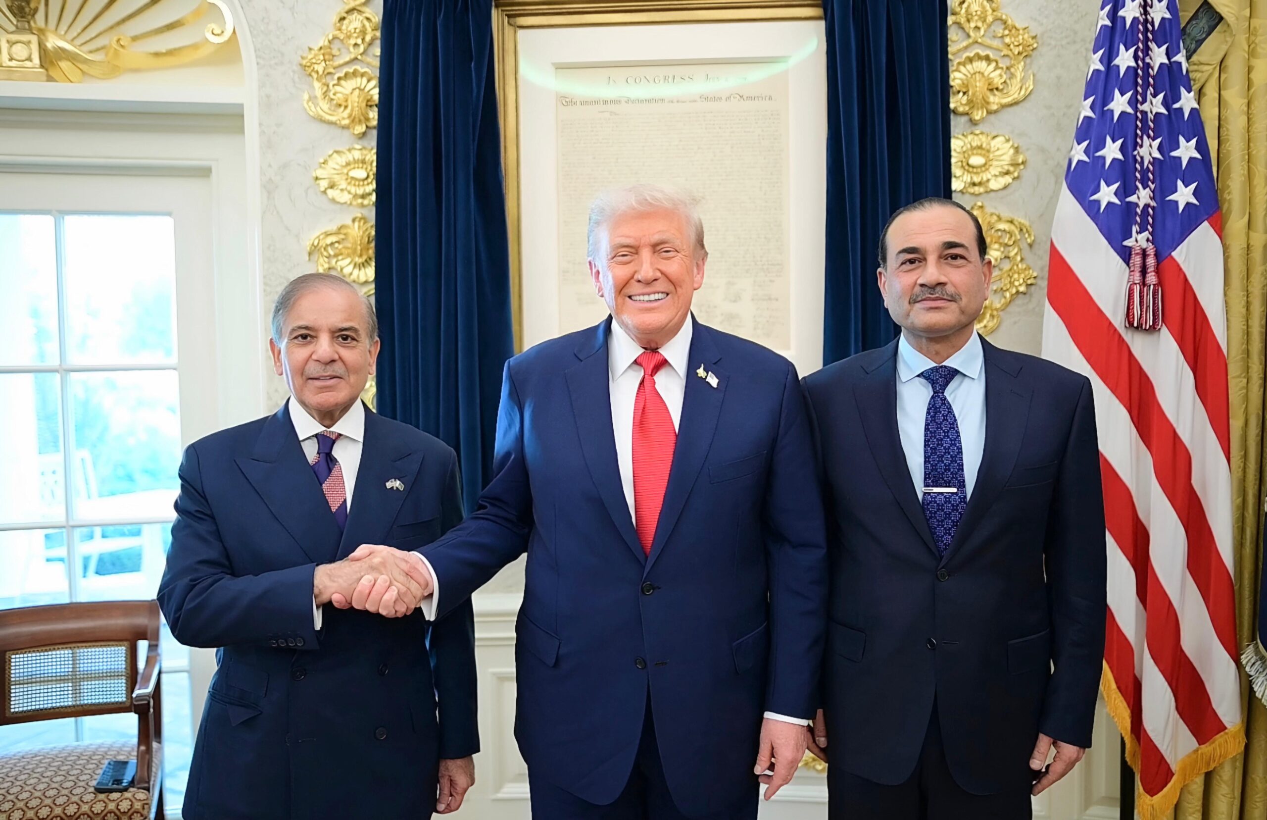 ايران سان ڊيل لاءِ تيار آهيون،فيلڊ مارشل ۽ وزيراعظم بهترين ماڻهو آهن،ٽرمپ
