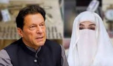 Imran Khan and Bushra Bibi