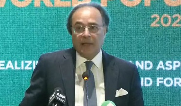 Finance Minister Muhammad Aurangzeb