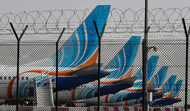 Photo of planes of Fly Dubai Airline