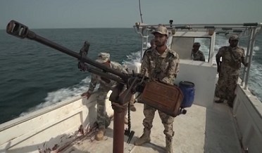 Houthis, Fighters in Boat