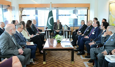 PM Shahbaz's briefing to US investors