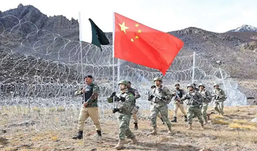 Pak, China border patrolling