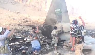 Saudi Fighter Jet Down by Houthis