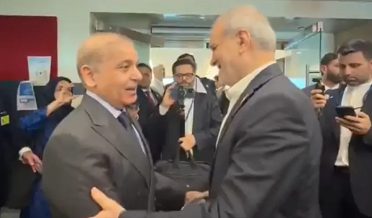Shahbaz meets Pezshakian
