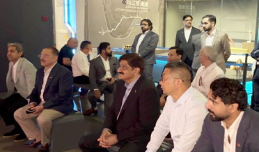 CM Sindh Gorges dam briefing in China