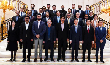 CM Sindh, Ministers and Huawei officials group photo