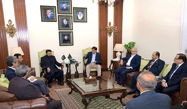 GB CM Meeting with Murad Shah