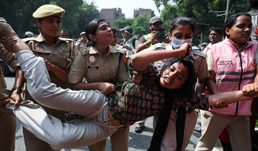 Protest in India, arrests