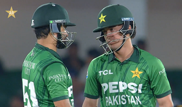 Cricketers, Maaz Sadaqat and Sahibzada Farhan
