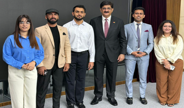 CM Sindh visit Normal University of China