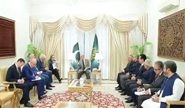 Russian Interior Minister's meeting with PM Shahbaz
