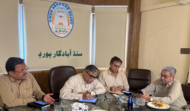 Meeting of Sindh Abadgar Board