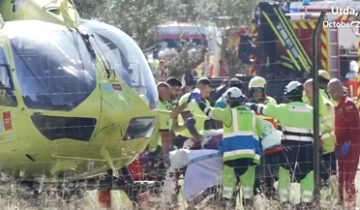 Spain train collision