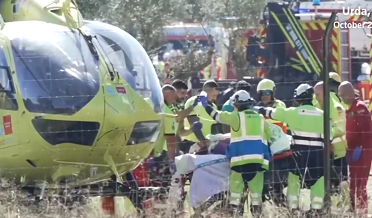 Spain train collision